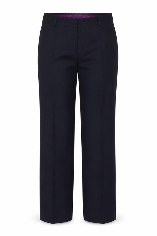 BAY Womens Black Polyester Dress Pants Size 10 Straight Leg Workwear