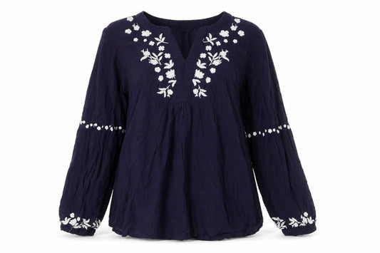 Womens UK Size L JoJo Maman Bébé Purple Tunic Blouse