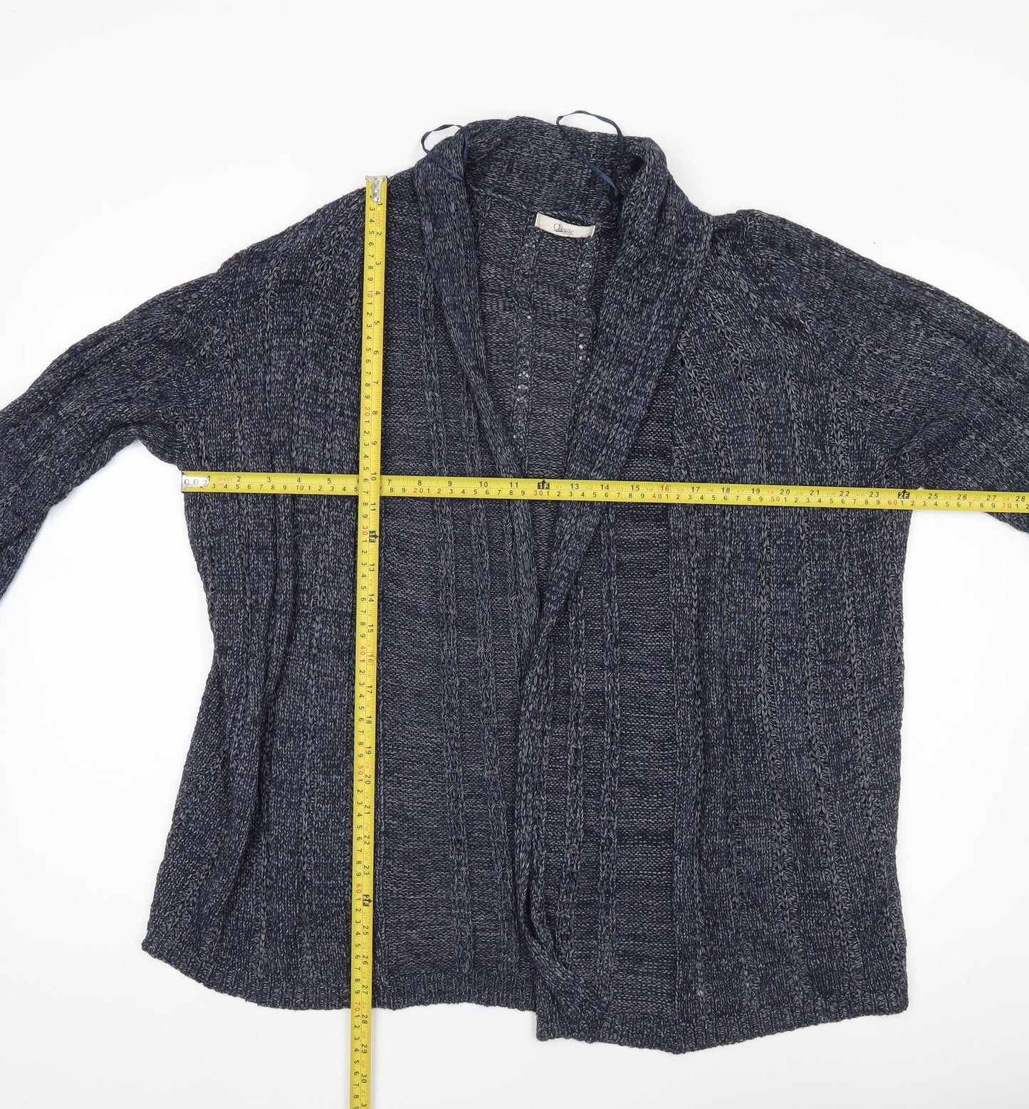 Womens UK Size 18 Marks and Spencer Blue Cardigan Jumper