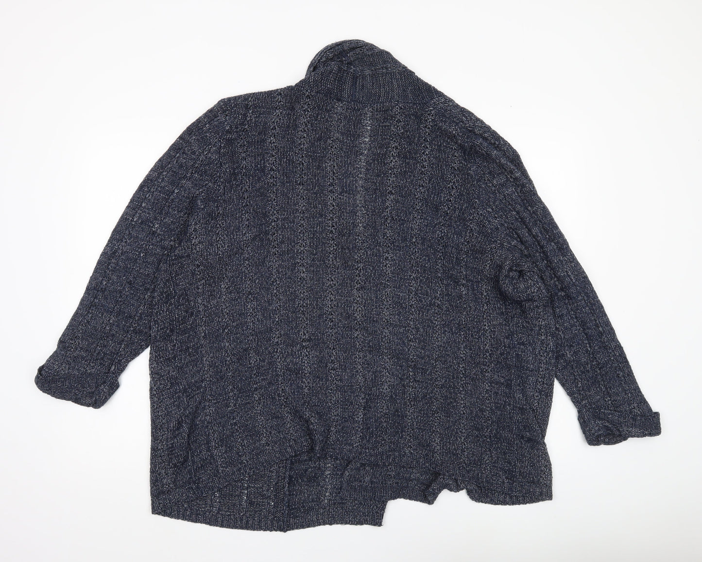 Womens UK Size 18 Marks and Spencer Blue Cardigan Jumper