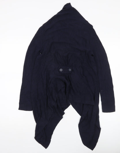 Womens UK Size 10 Marks and Spencer Blue Cardigan Jumper