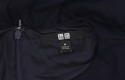 Uniqlo Women’s Blue Sleeveless Wide-Leg Jumpsuit Size M