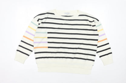 Womens UK Size L NEXT Multicoloured Pullover Jumper