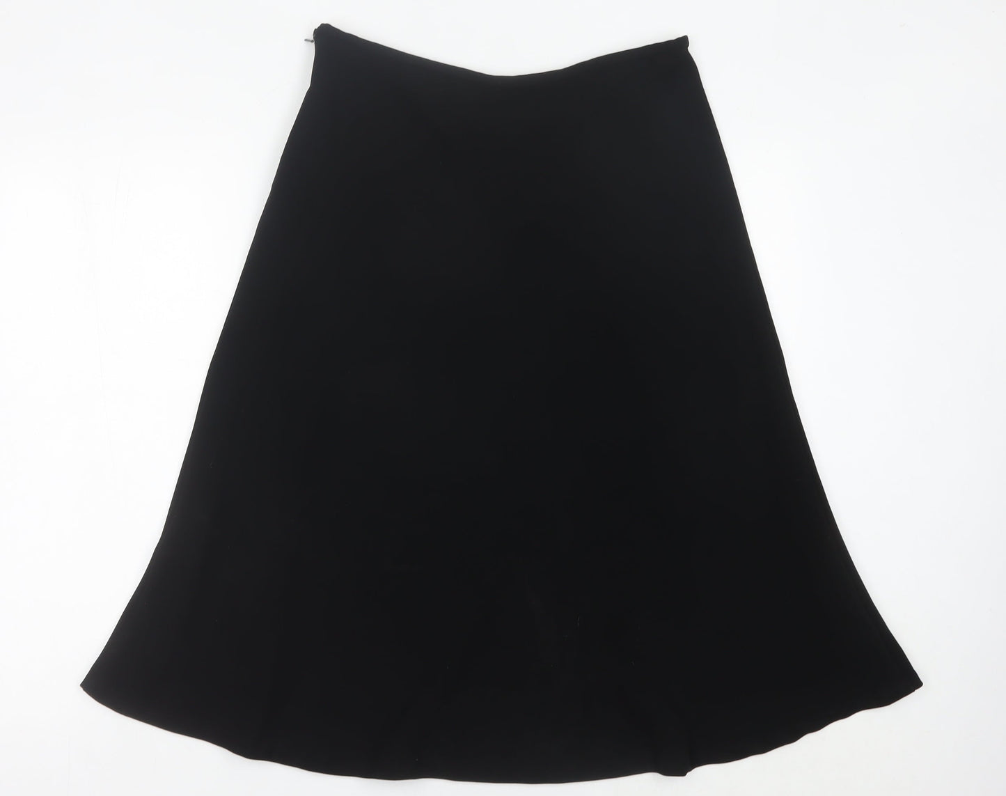 Phase Eight Women’s Black Size 14 A-Line Long Skirt Polyester