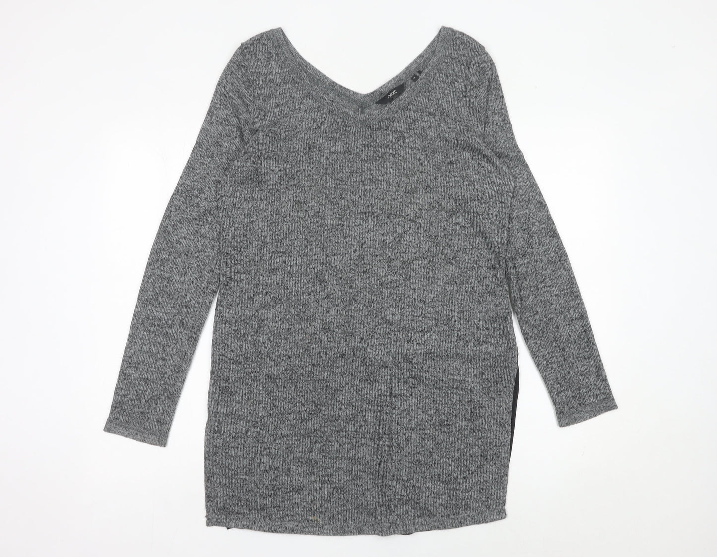Womens UK Size 10 NEXT Grey Pullover Jumper