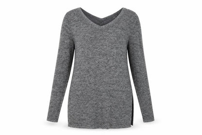 Womens UK Size 10 NEXT Grey Pullover Jumper