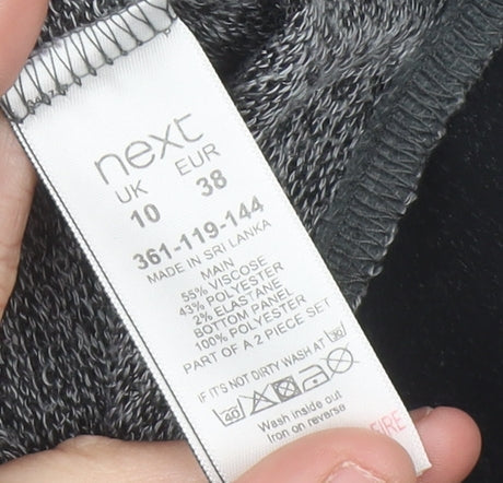 Womens UK Size 10 NEXT Grey Pullover Jumper