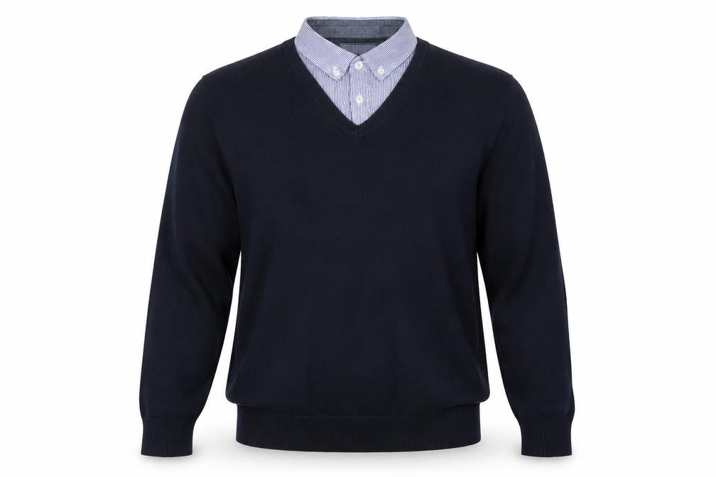 Mens UK Size S NEXT Blue Pullover Jumper