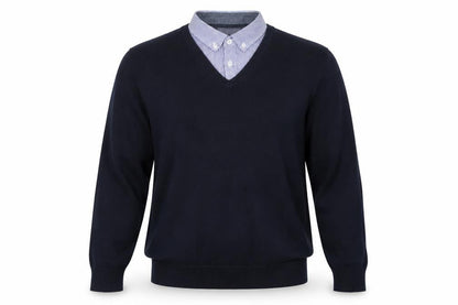 Mens UK Size S NEXT Blue Pullover Jumper
