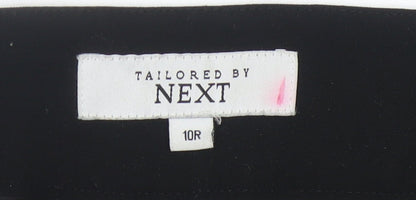 Next Women’s Black Size 10 Regular Dress Pants Workwear Trousers