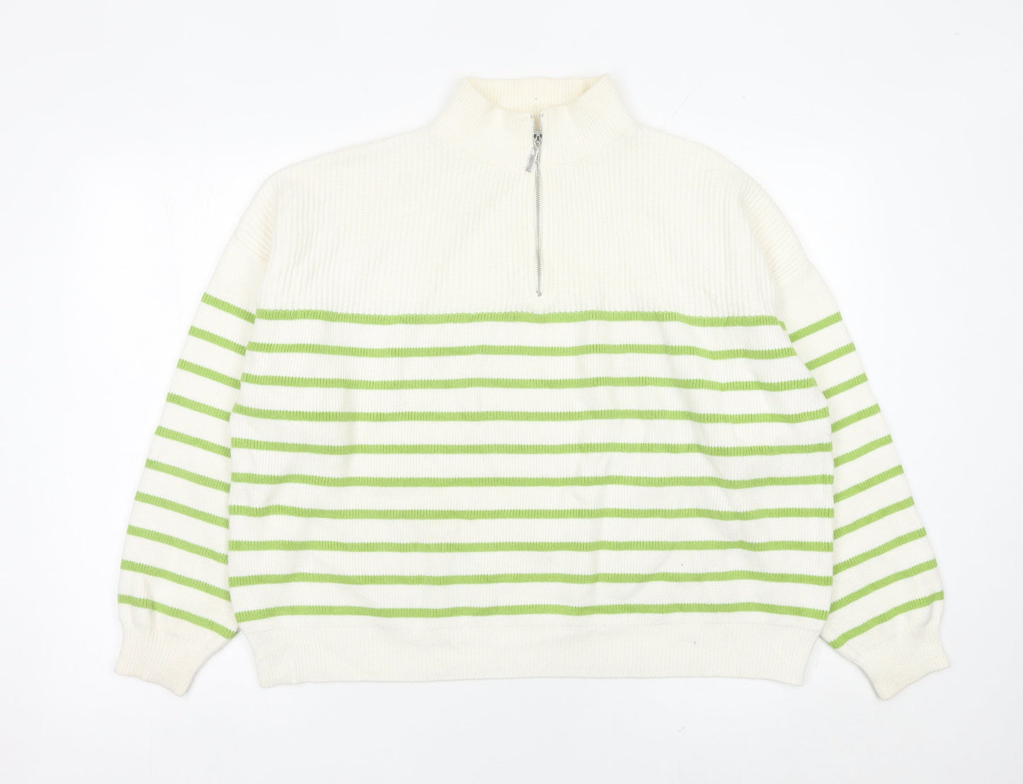 Womens UK Size L MNG Multicoloured Pullover Jumper