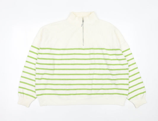Womens UK Size L MNG Multicoloured Pullover Jumper