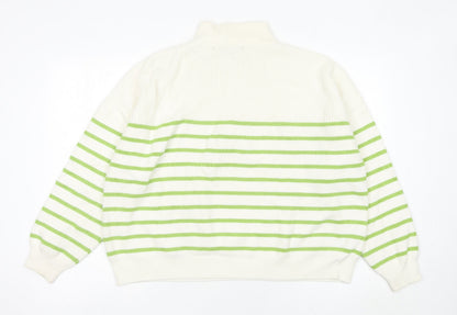 Womens UK Size L MNG Multicoloured Pullover Jumper
