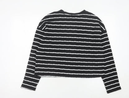 Womens UK Size M New Look Black Pullover Jumper