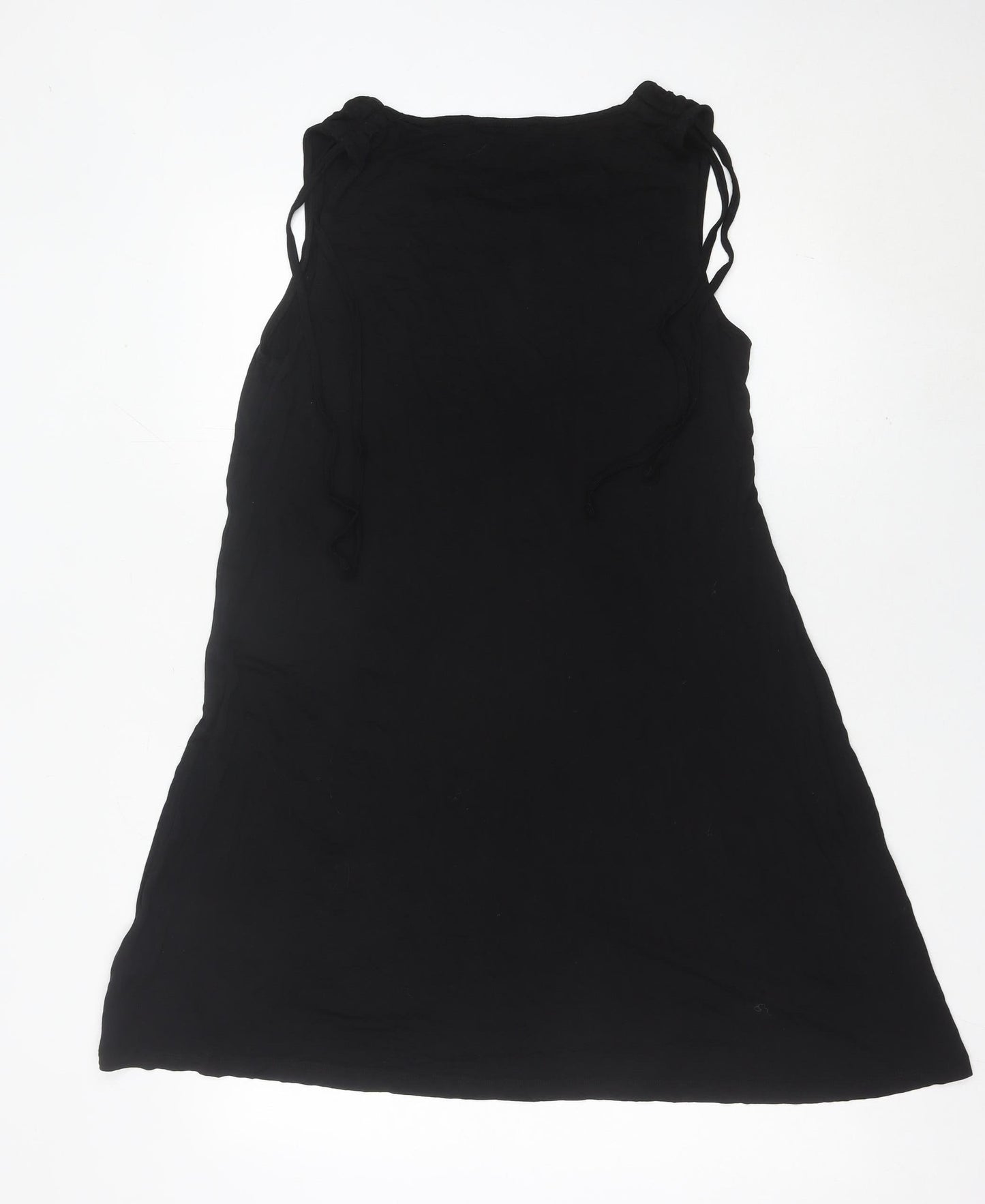 JD Williams Women Black Size 18 Sleeveless Shift Dress