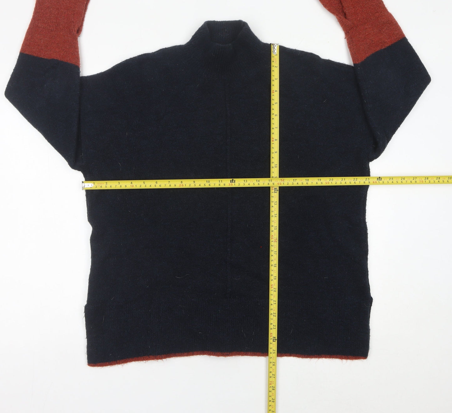 Womens UK Size L Marks and Spencer Multicoloured Pullover Jumper