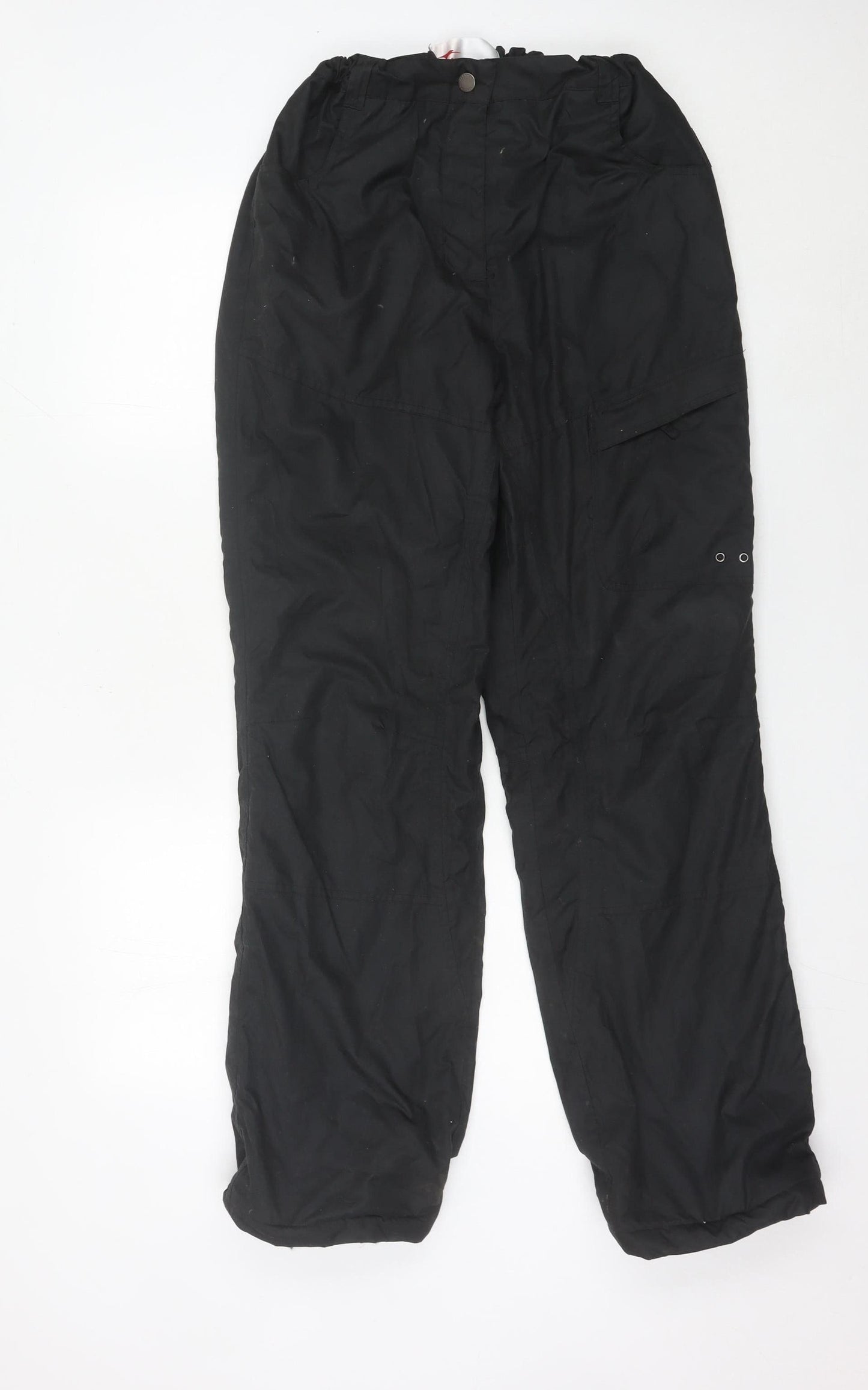 Crane Sports Mens Black S Snow Pants Ski Insulated Waterproof Trousers
