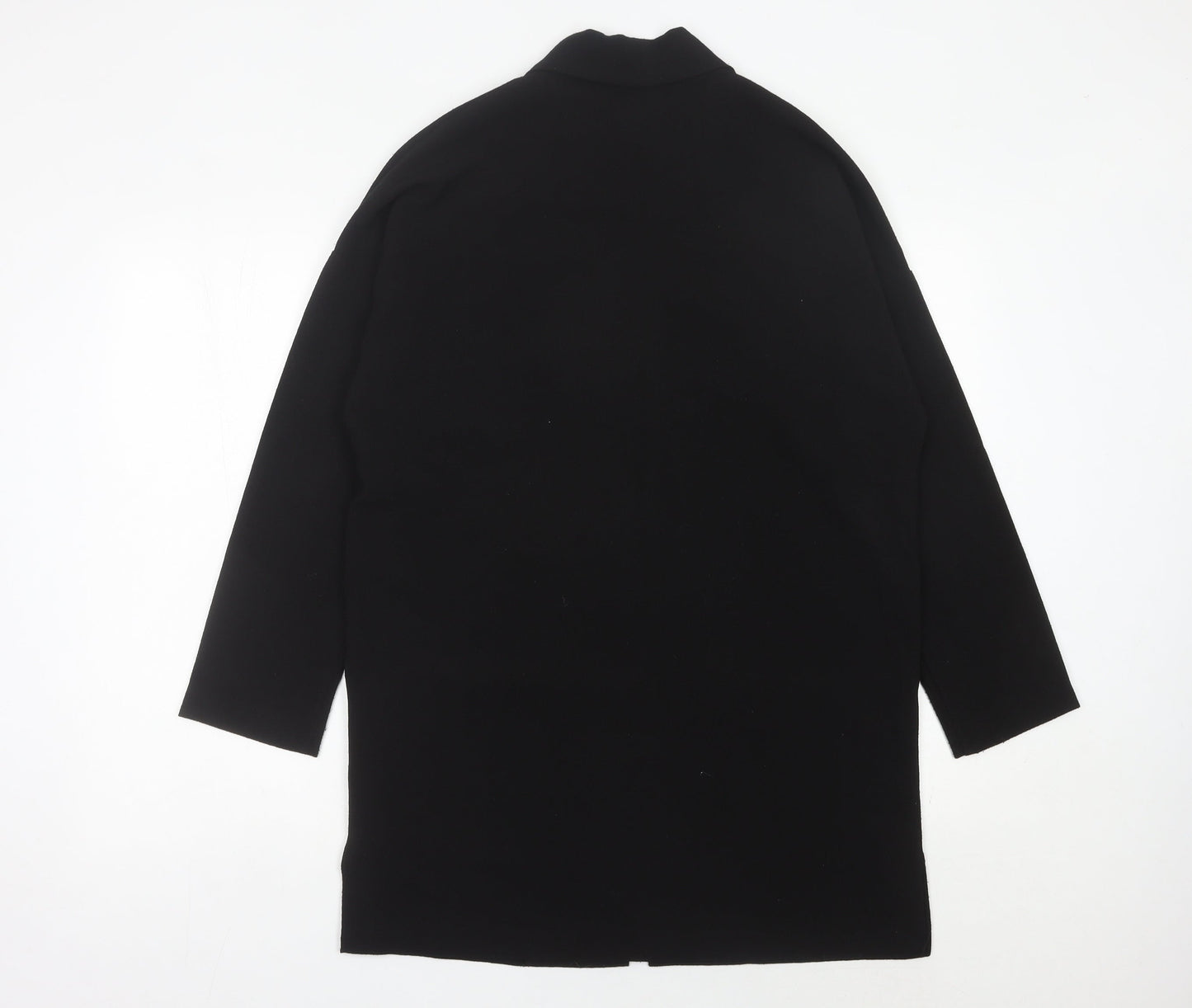 ARTÉ Womens Black Size 12 Mid-Length Open Jacket Blazer