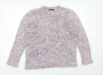 Womens UK Size M Bm Collection Multicoloured Pullover Jumper