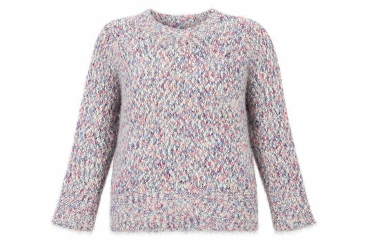 Womens UK Size M Bm Collection Multicoloured Pullover Jumper
