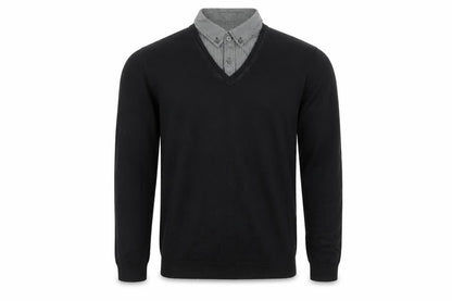 Mens UK Size S NEXT Black Pullover Jumper