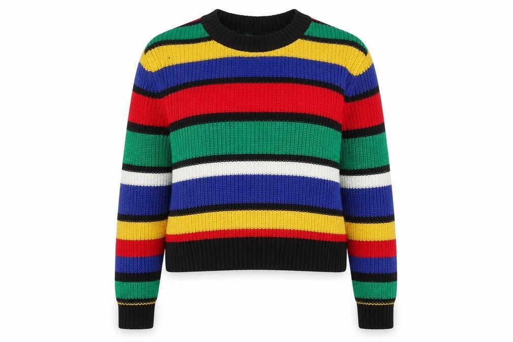 Womens UK Size S Pimkie Multicoloured Pullover Jumper