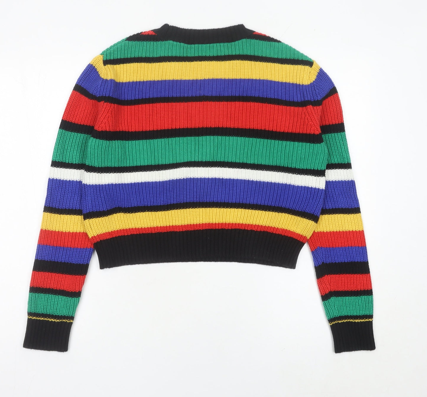 Womens UK Size S Pimkie Multicoloured Pullover Jumper