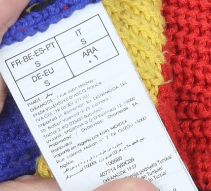 Womens UK Size S Pimkie Multicoloured Pullover Jumper