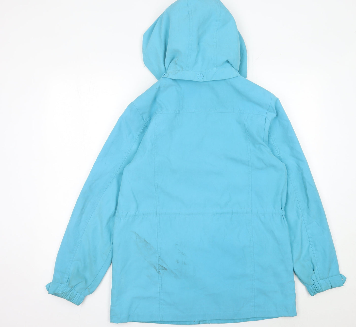 Womens UK Size 12 JBC Collection Blue Parka Coat