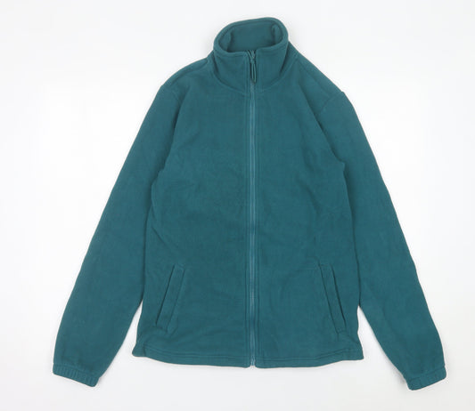 Mountain Warehouse Womens Green Size 8 Fleece Full Zip Jacket
