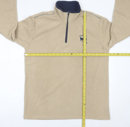 Mens UK Size M Atlas For Men Beige Pullover Sweatshirt