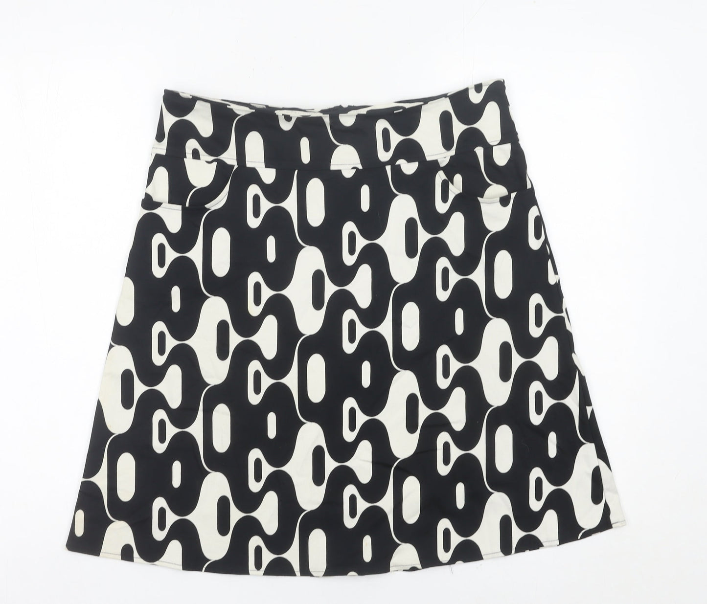 Womens UK Size 12 Topshop A-Line Canvas Skirt