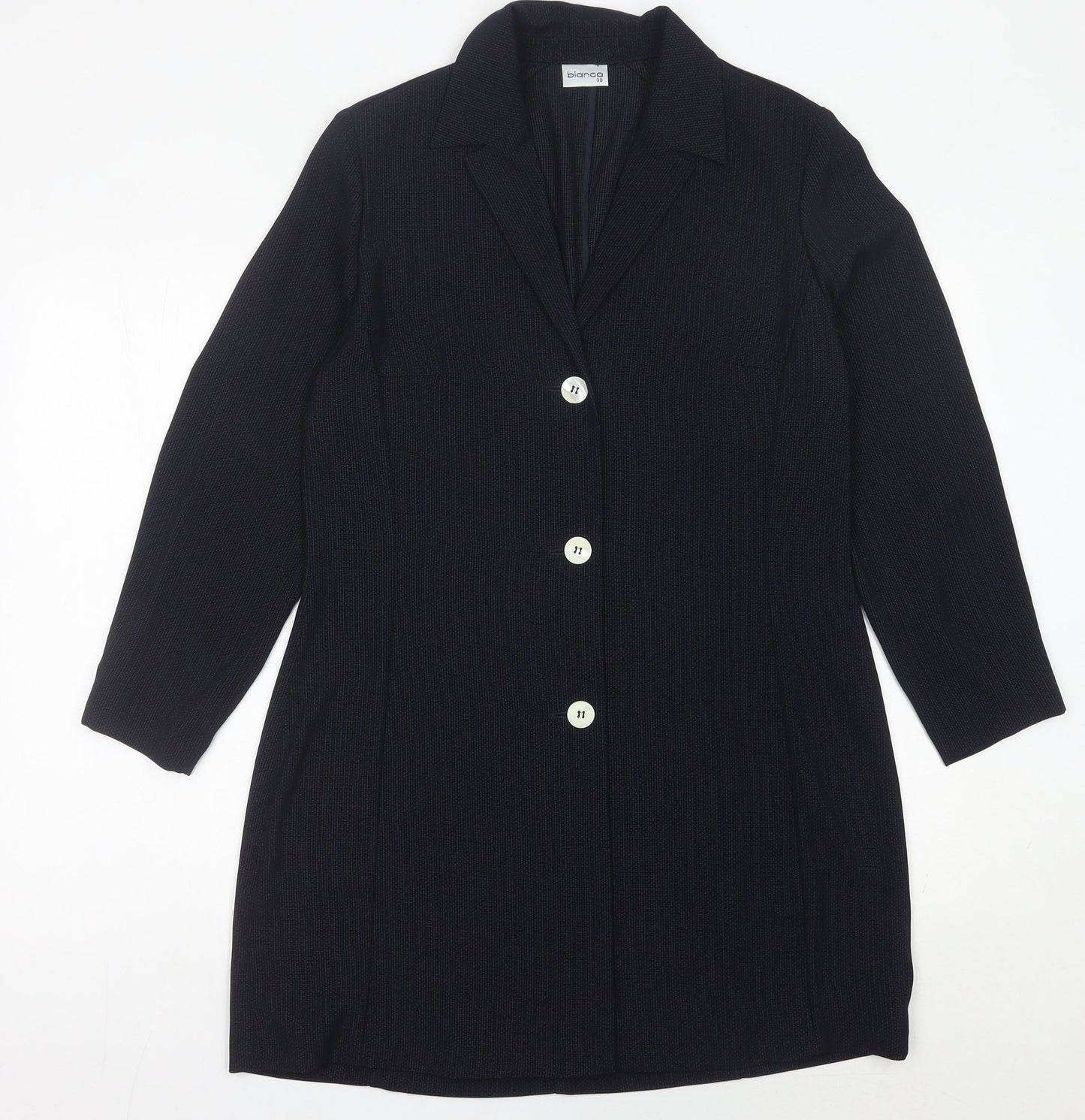 Womens UK Size 10 Bianca Regular Black Blazer