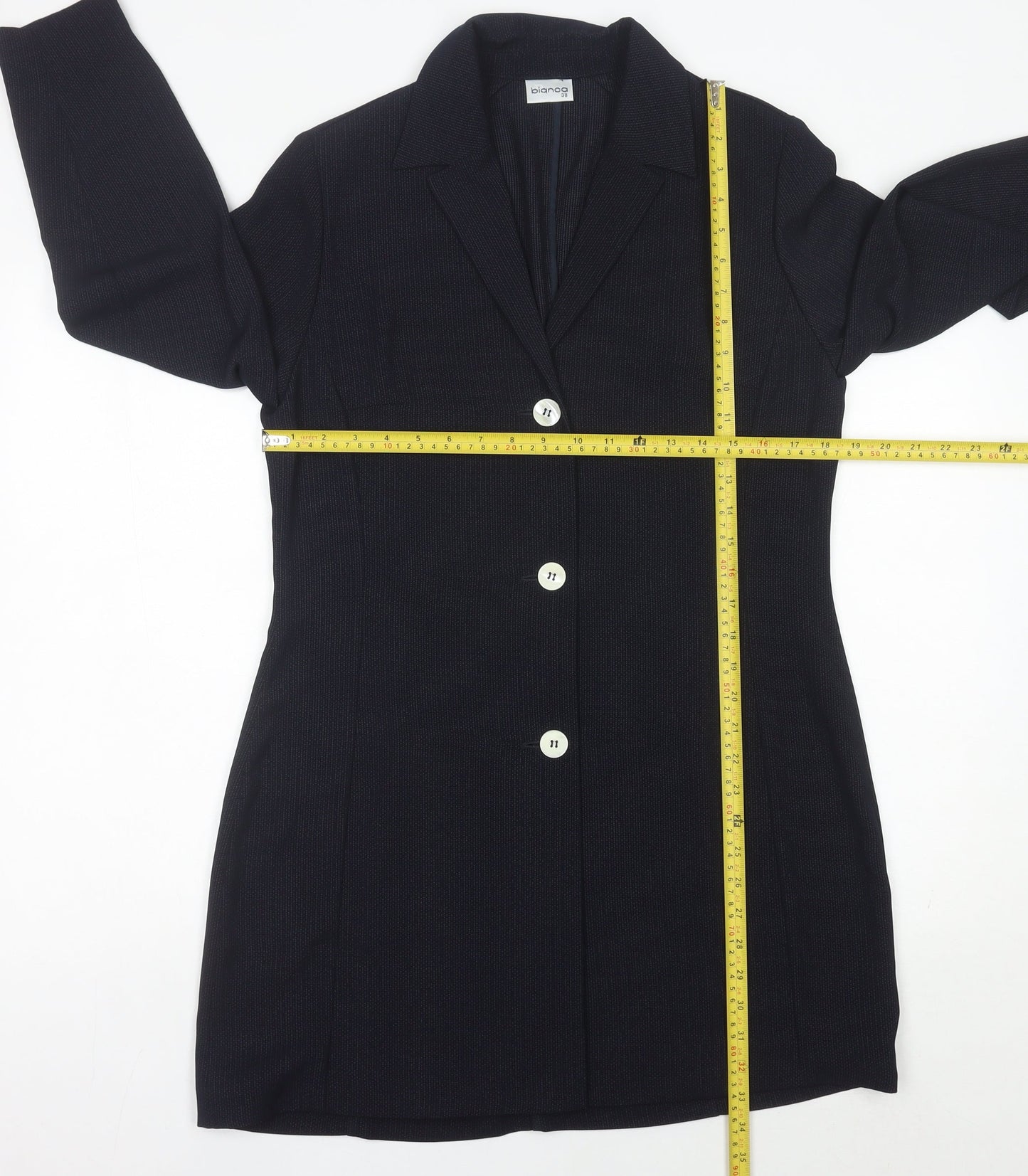 Womens UK Size 10 Bianca Regular Black Blazer