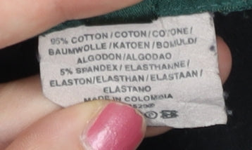 Ralph Lauren Women’s Black Straight Leg Jeans Size 8 Cotton Stretch