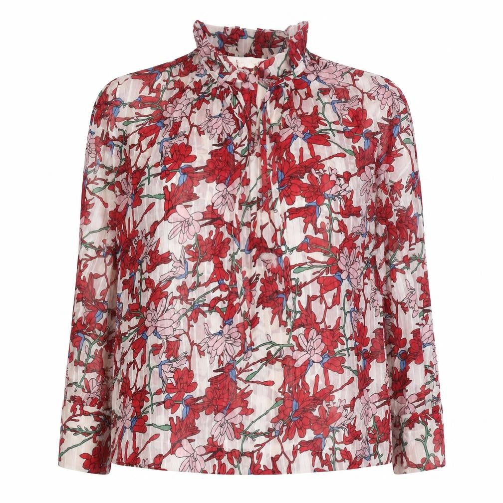 Womens UK Size 8 Louche Multicoloured Tunic Blouse