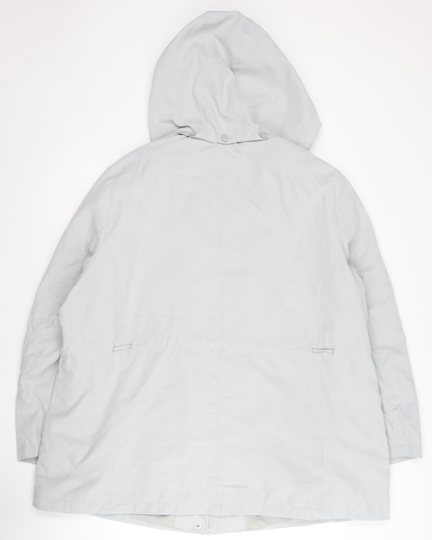 Womens UK Size XL Bm Collection Grey Parka Coat