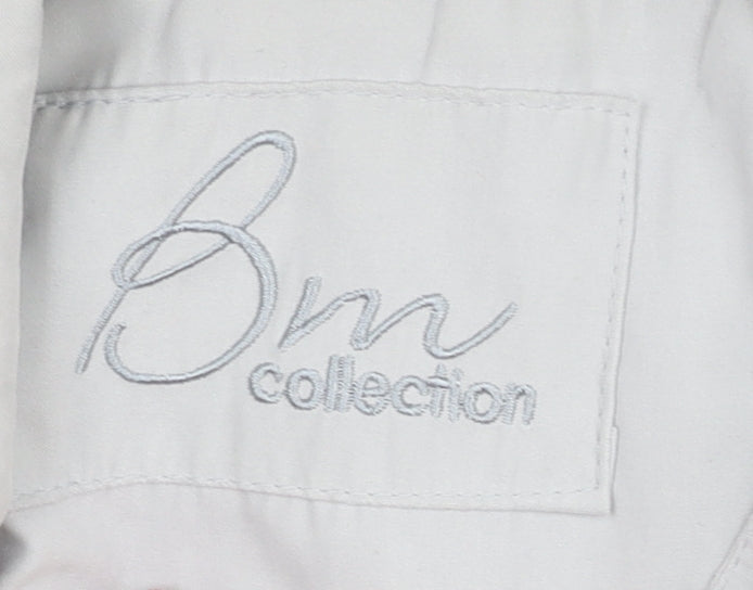 Womens UK Size XL Bm Collection Grey Parka Coat