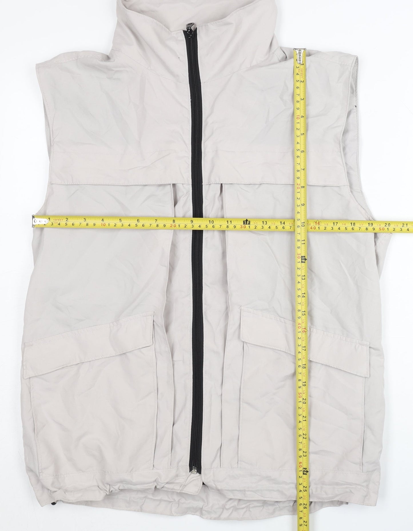 Mens UK Size M ES Sport Beige Bodywarmer