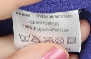 Womens UK Size 10 Craghoppers Purple Basic Jacket