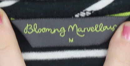 Womens UK Size M Blooming Marvellous Black Wrap T-Shirt