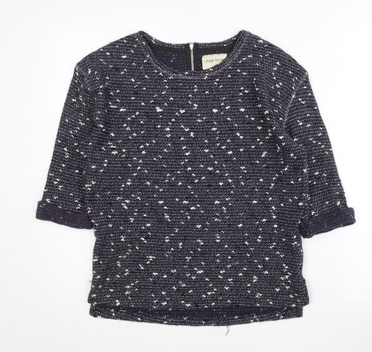 Womens UK Size 10 NEXT Blue Pullover Jumper