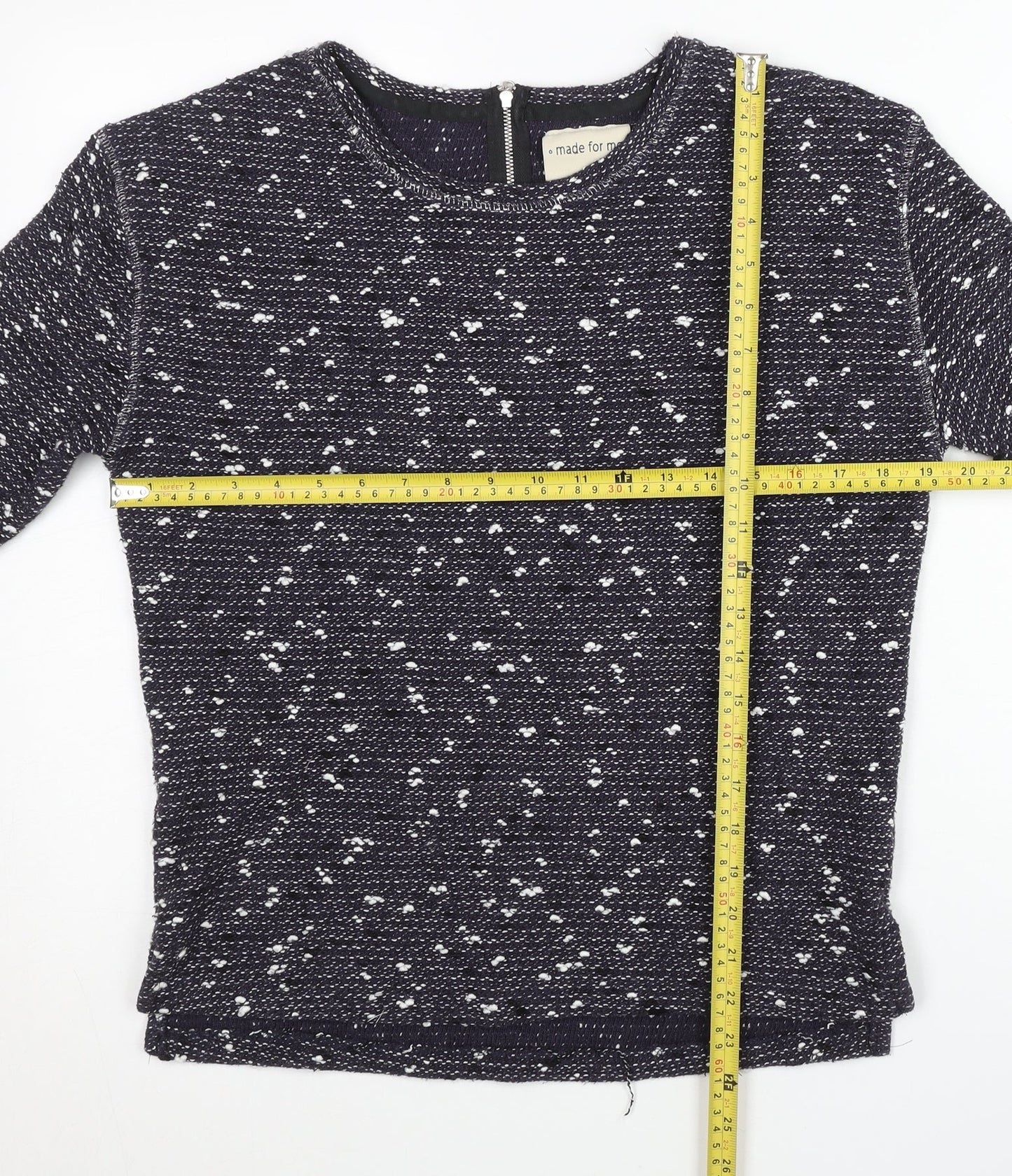 Womens UK Size 10 NEXT Blue Pullover Jumper