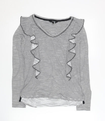 Womens UK Size 6 NEXT Black Basic T-Shirt