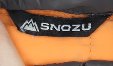 Snozu Boys Grey Quilted Puffer Jacket XS Lightweight Winter Coat