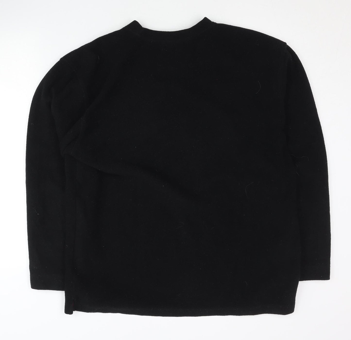 Mens UK Size M BHS Black Pullover Sweatshirt