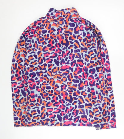 Mountain Warehouse Girls Multicoloured Fleece Sweatshirt 11-12Y 1/4 Zip