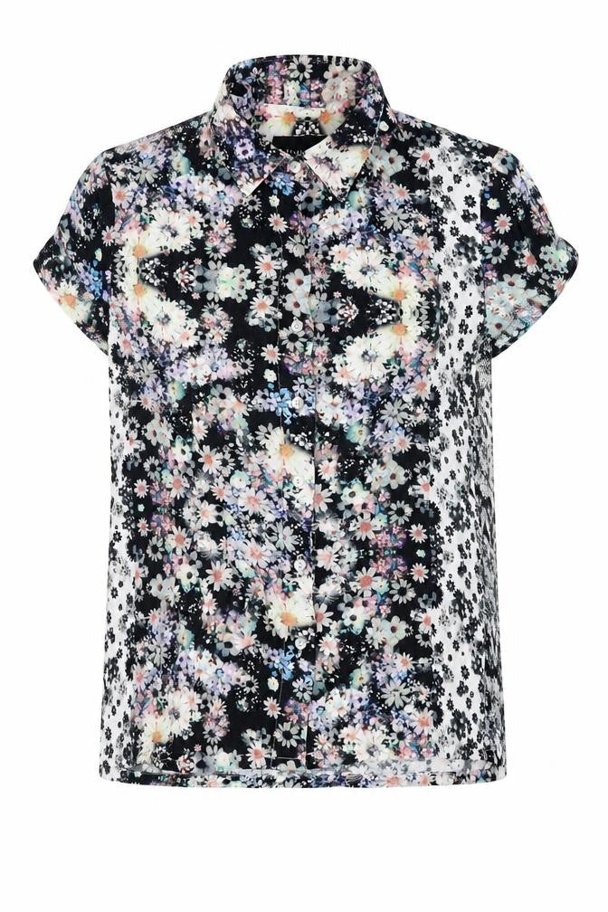 Womens UK Size S MINKPINK Multicoloured Classic Button-Up