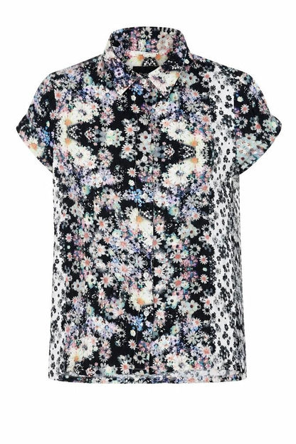 Womens UK Size S MINKPINK Multicoloured Classic Button-Up