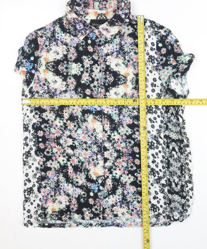 Womens UK Size S MINKPINK Multicoloured Classic Button-Up